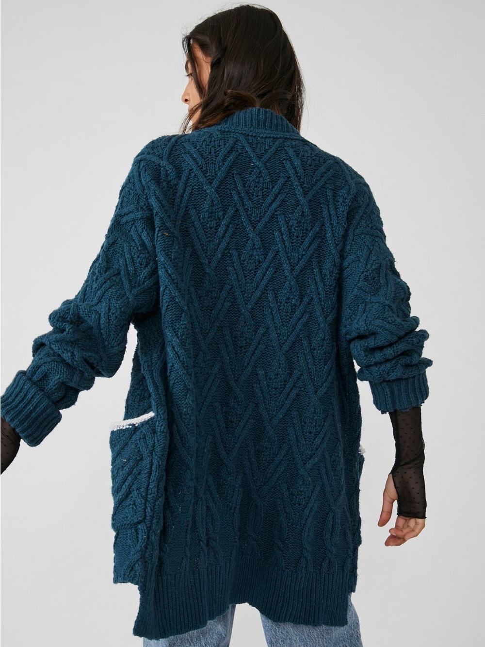 Free People Montana Cable Cardi - Picture 3 of 10